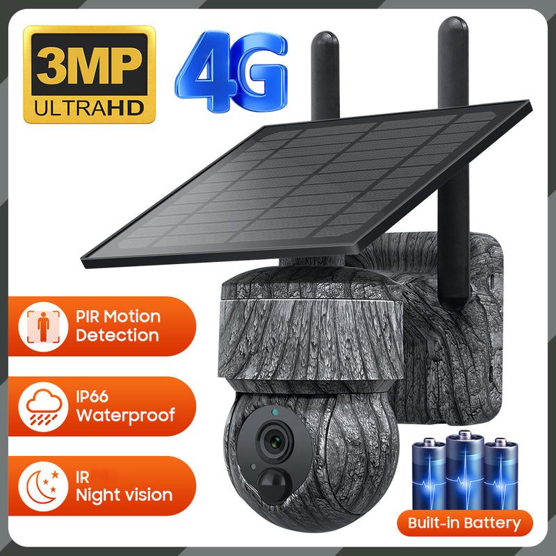 Load image into Gallery viewer, 2K HD 3MP CamouflageSolar Security Camera wireless 4G / WIFI
