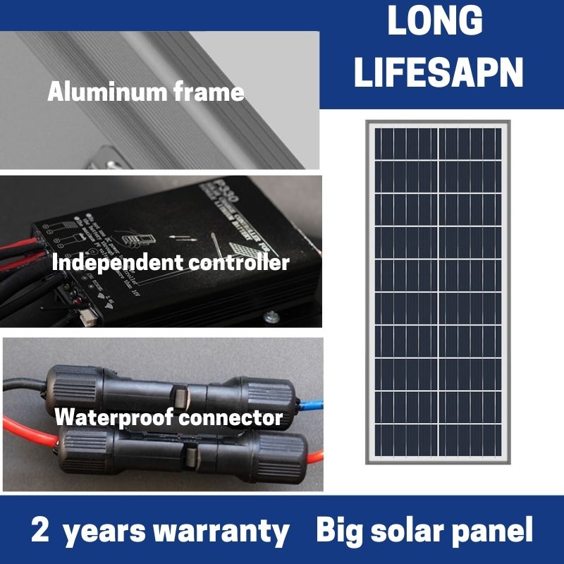 Load image into Gallery viewer, 150W commercial solar street light -Stay on (Grey)