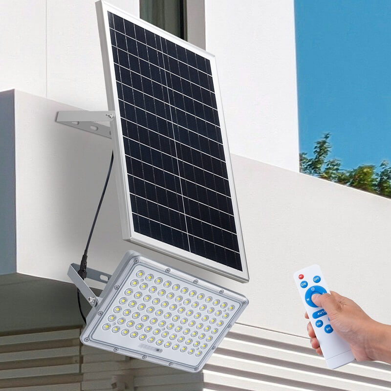 Load image into Gallery viewer, 300W 400W Solar LED Flood Lights Outdoor Waterproof