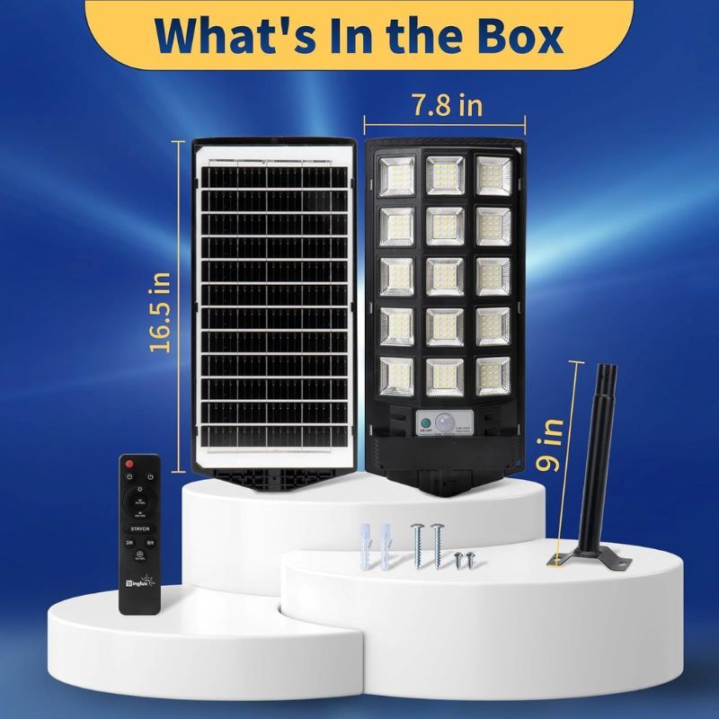 Load image into Gallery viewer, 70W Solar Outdoor Dusk to Dawn Lights -7000 lumens ( 1 PC )