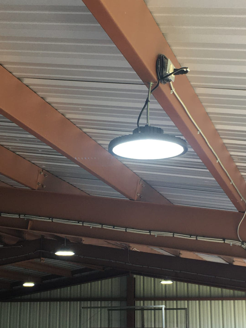 Load image into Gallery viewer, 100W LED high bay light 15,000 lumens-Dimmable