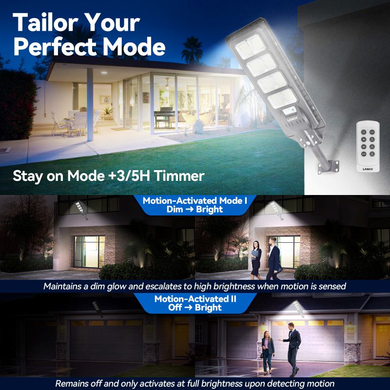 Load image into Gallery viewer, 200W Solar Street Light with pole 16FT/20FT