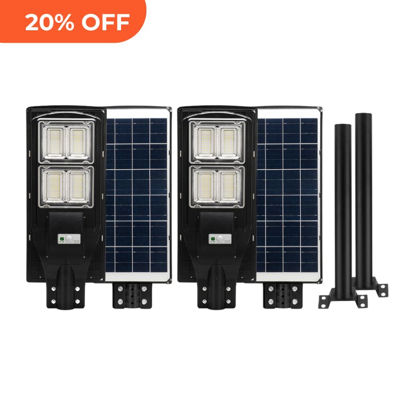 Load image into Gallery viewer, 60W 90W 120W Solar Street Light -ES04 Series