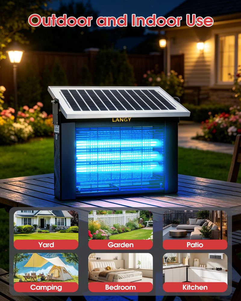 Load image into Gallery viewer, Upgraded Solar Mosquito Killer Lamp