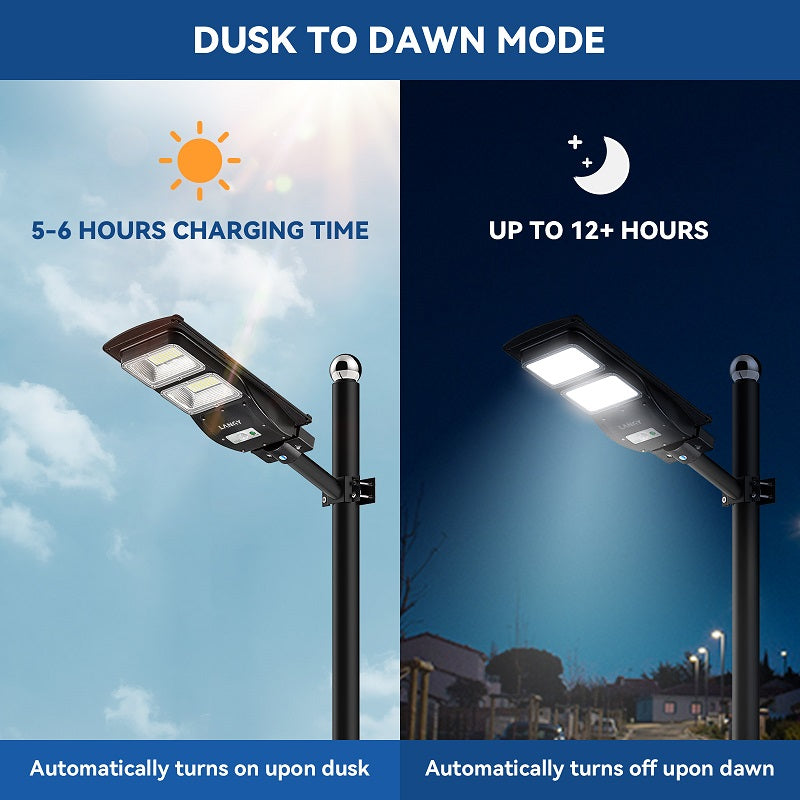 Load image into Gallery viewer, LANGY 60W solar street light 6000 lumens Langy Innovation