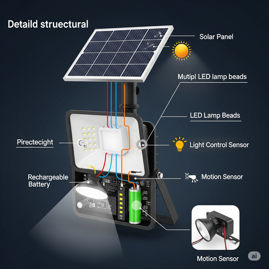 Optimizing Your Illumination: Installation Recommendations for Solar Floodlights Across Various Uses