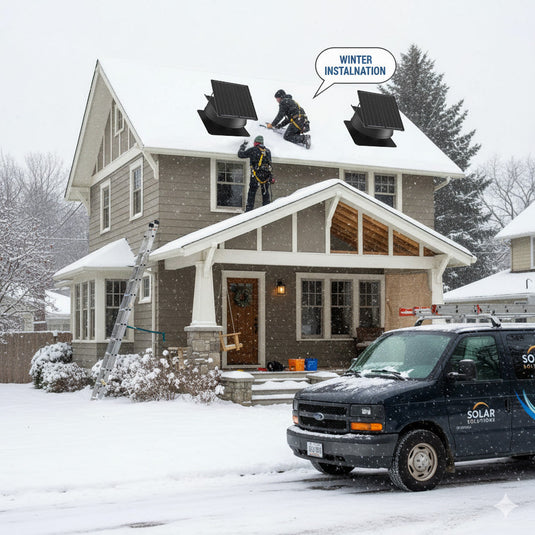 Save on Heating Bills This Winter with a Solar Attic Fan