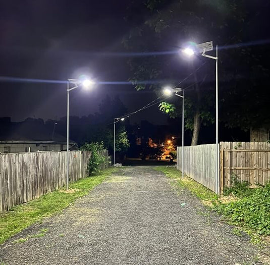 How High Should Solar Street Lights Be?