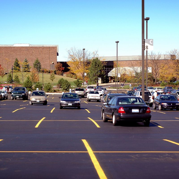 solar street light for parking lots