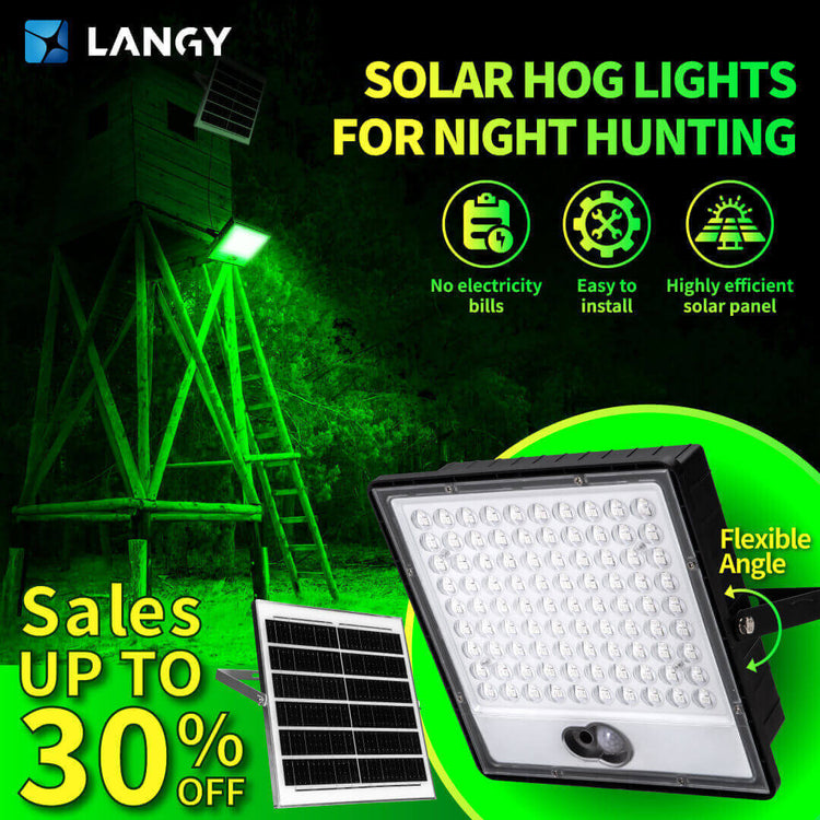 Best Green/Red Solar Lights & Cameras for Effective Hog Hunting