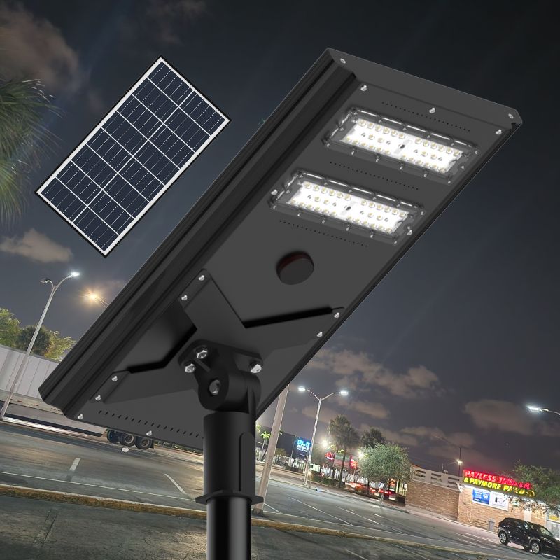 Load image into Gallery viewer, Commerical Solar Power LED Parking Lot Light - 2 Years Warranty
