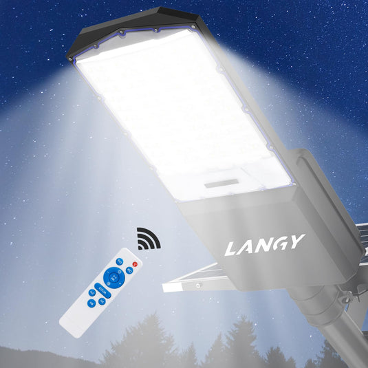 1800W Solar parking lot lights  50,000 lumens