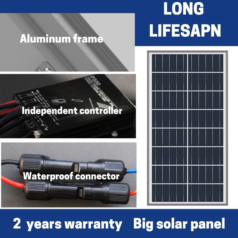 Load image into Gallery viewer, 100 W 200W Commercial solar street light-Stay on
