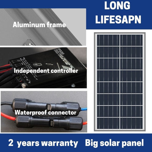 100 W 200W Commercial solar street light-Stay on