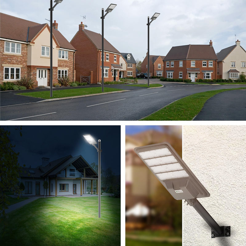 Load image into Gallery viewer, Black Solar street light mounting bracket -2.3" Diameter
