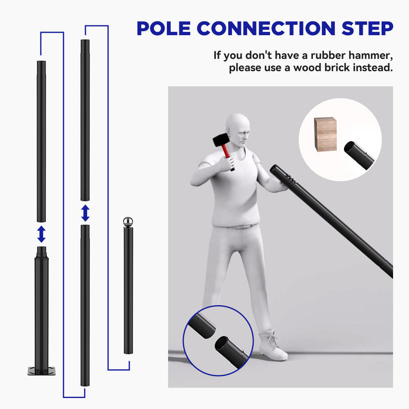 Load image into Gallery viewer, 200W Solar Street Light with pole 16FT/20FT
