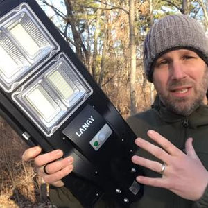120 solar street light review