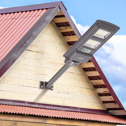 60W solar street lights -6,000 lumens