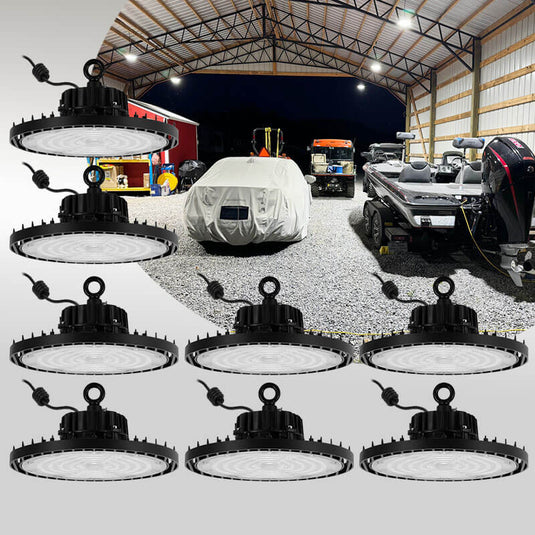 8 Pack 150W LED High Bay Light