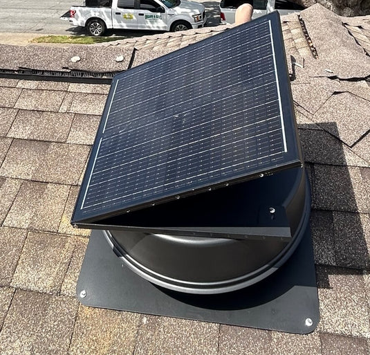 12" Solar Roof Fan-55W Dual-Power