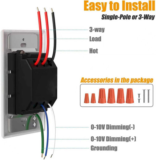 Dimmer (0-10V) for dimmable LED high bay light
