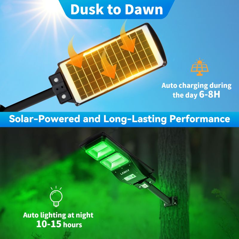 Load image into Gallery viewer, Solar Green Feeder Light for Hunting -12,000 lumens
