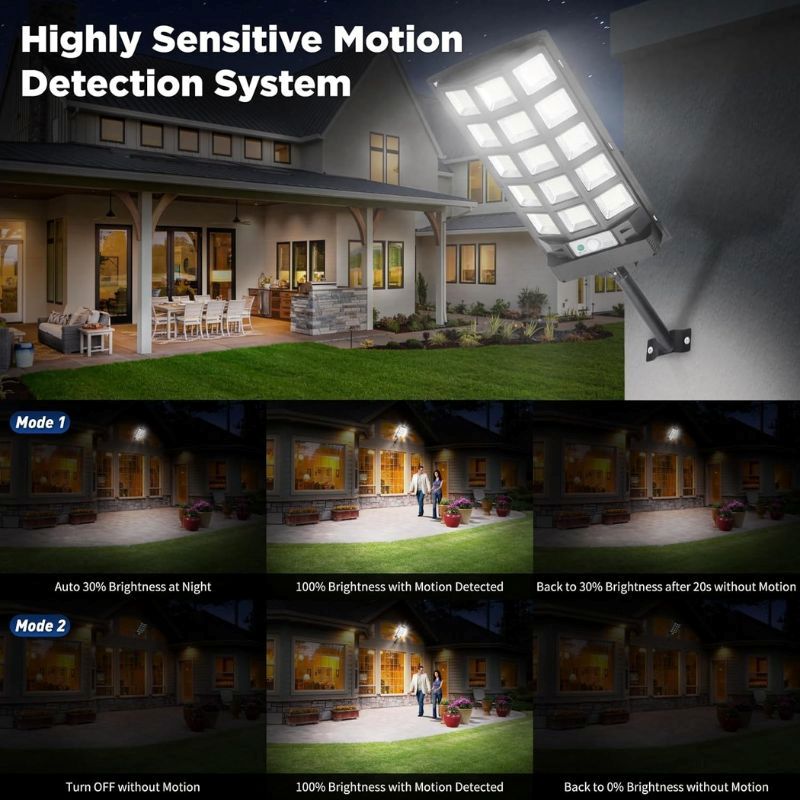 Load image into Gallery viewer, 70W Solar Outdoor Dusk to Dawn Lights -7000 lumens （ 1 PC ）
