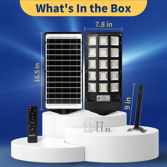 70W Solar Outdoor Dusk to Dawn Lights -7000 lumens （ 1 PC ）