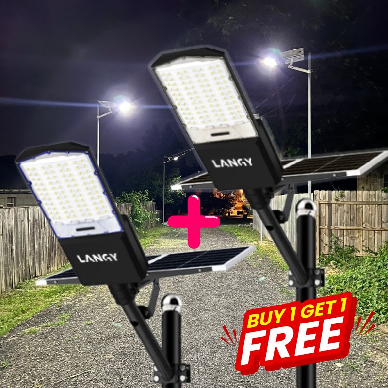 Load image into Gallery viewer, 1600W Solar parking lot lights  40,000 lumens （1 PC ）
