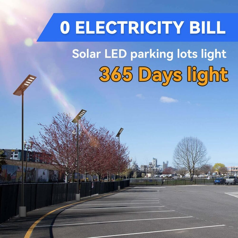 Load image into Gallery viewer, Commerical Solar Power LED Parking Lot Light - 2 Years Warranty
