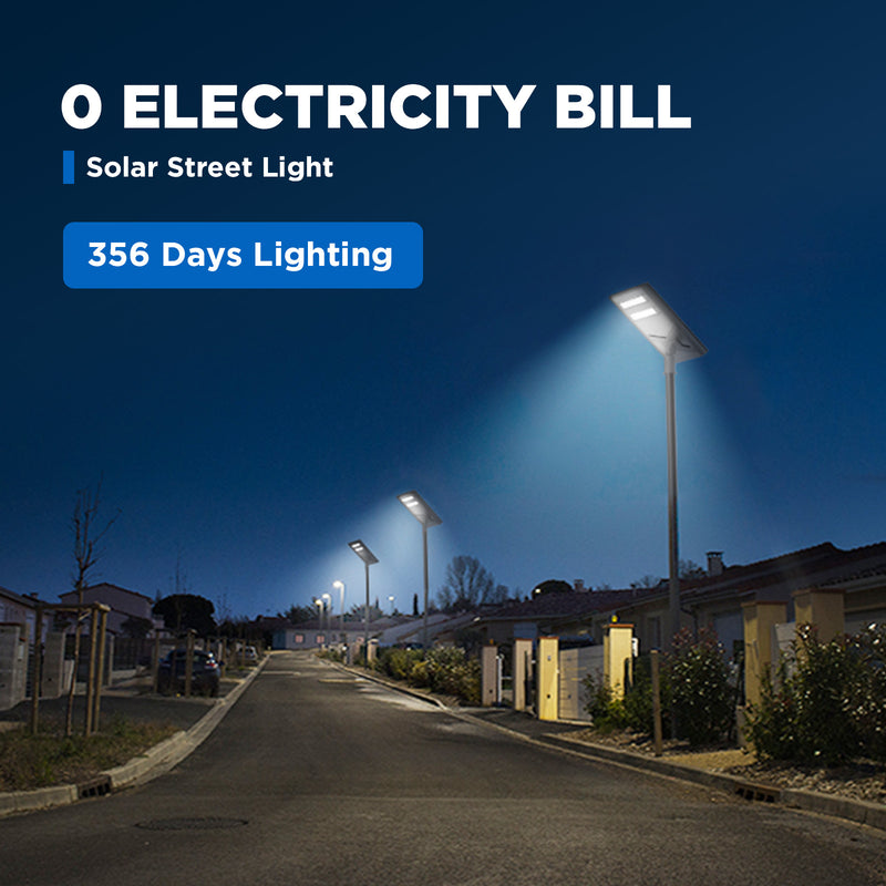 Load image into Gallery viewer, 100 W 200W Commercial solar street light-Stay on
