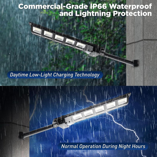 70W Solar Outdoor Dusk to Dawn Lights -7000 lumens （ 1 PC ）