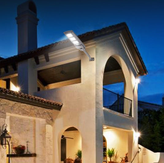 60W solar street lights -6,000 lumens