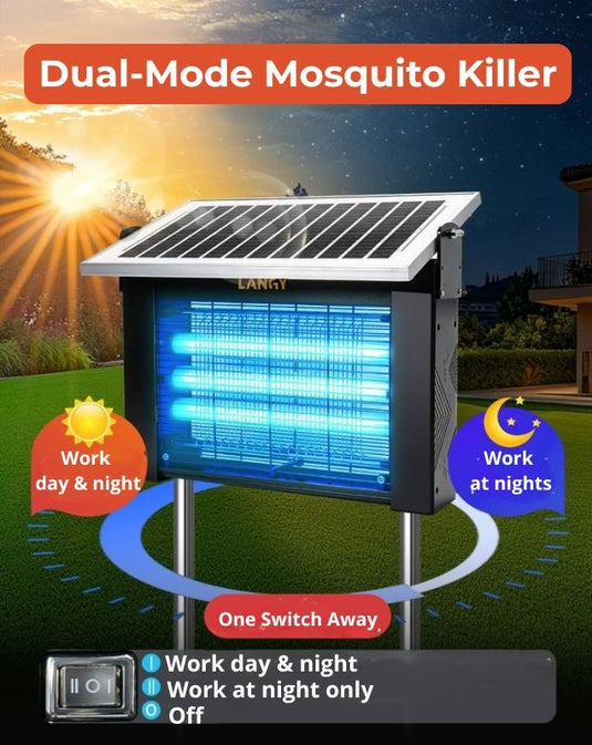 Upgraded Solar Mosquito Killer Lamp (1 PC)
