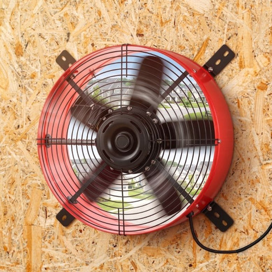15 Inch Attic Gable Fan with Thermostat -1650CFM