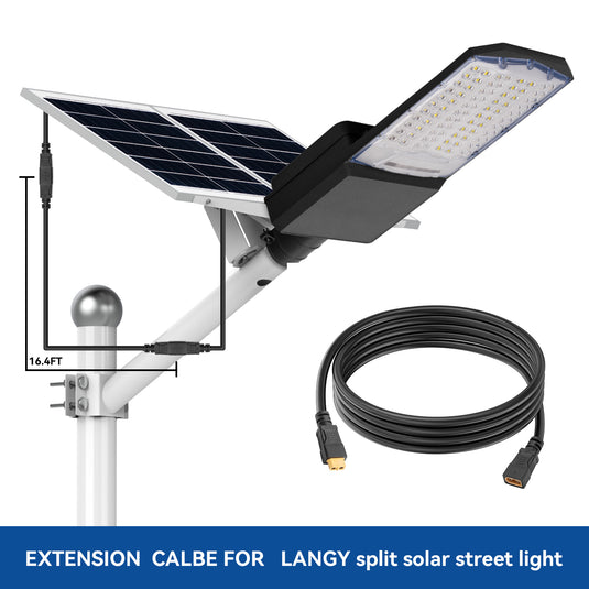 16.4 FT Extension cable for LANGY split solar street light