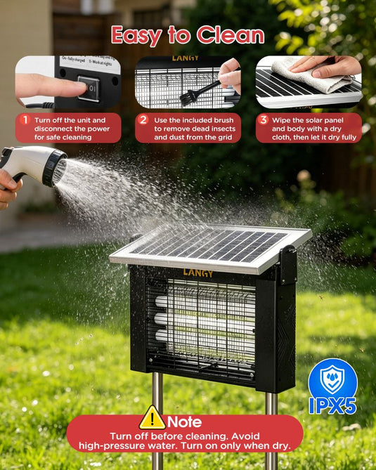Upgraded Solar Mosquito Killer Lamp (1 PC)