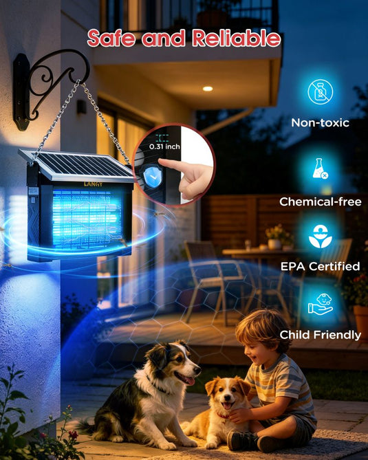 Upgraded Solar Mosquito Killer Lamp (1 PC)