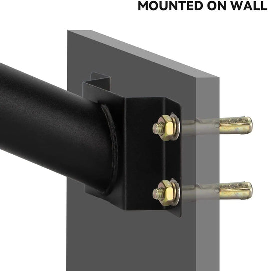 19" x 1.9" Diameter Mounting Brackets Extension Arm for Solar Street Light Langy Innovation