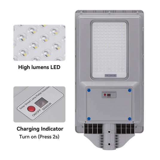 300 W solar street light-30,000 lumens